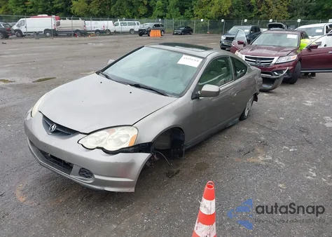 2004 Acura Rsx из США, поврежденный, VIN JH4DC54844S016572